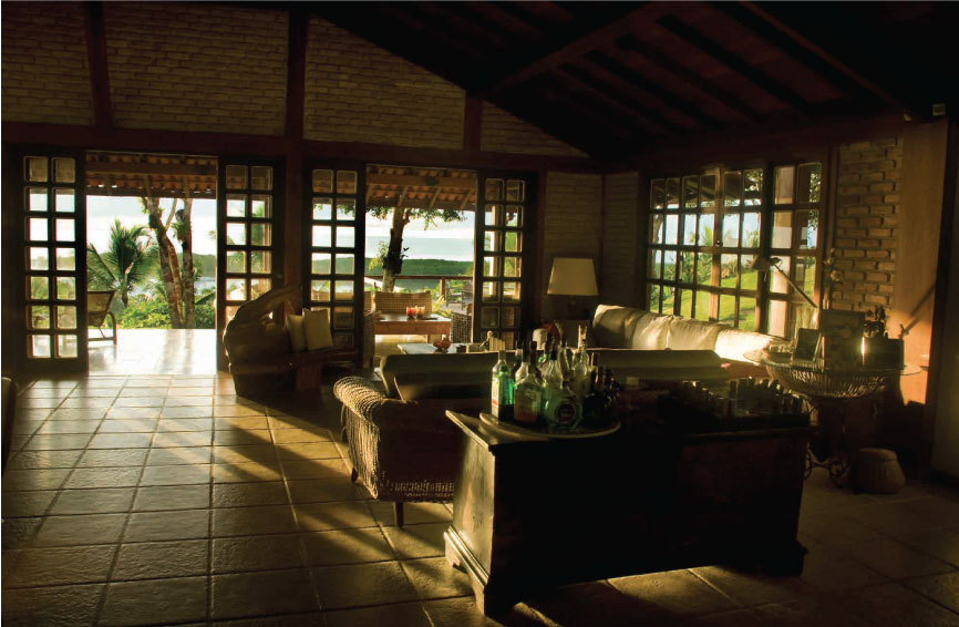 Luxury Villa Bahia living room
