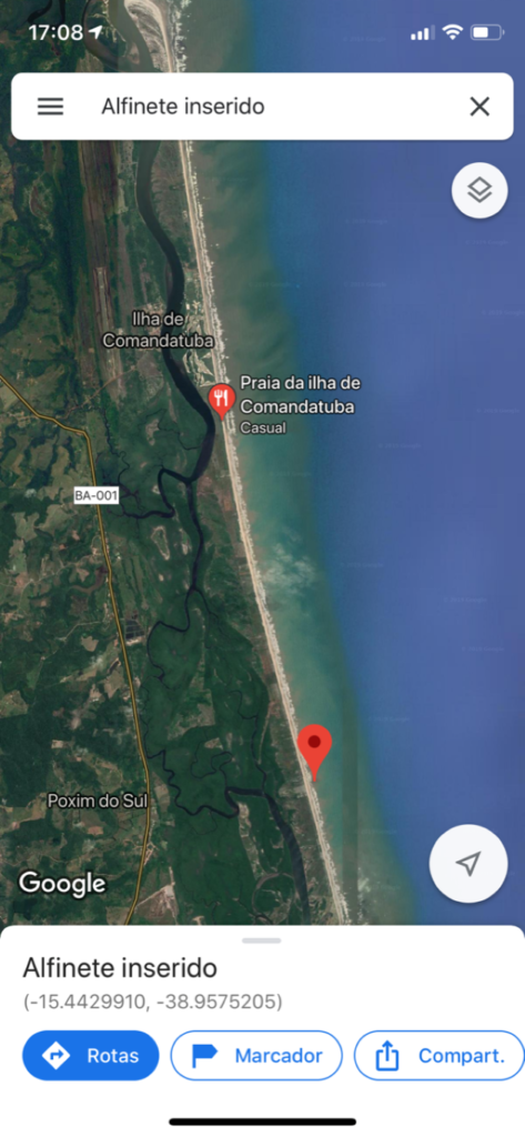 beach terrain Bahia