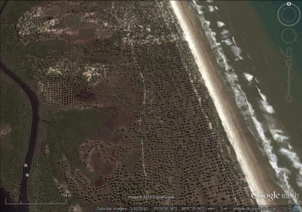 beach terrain Bahia